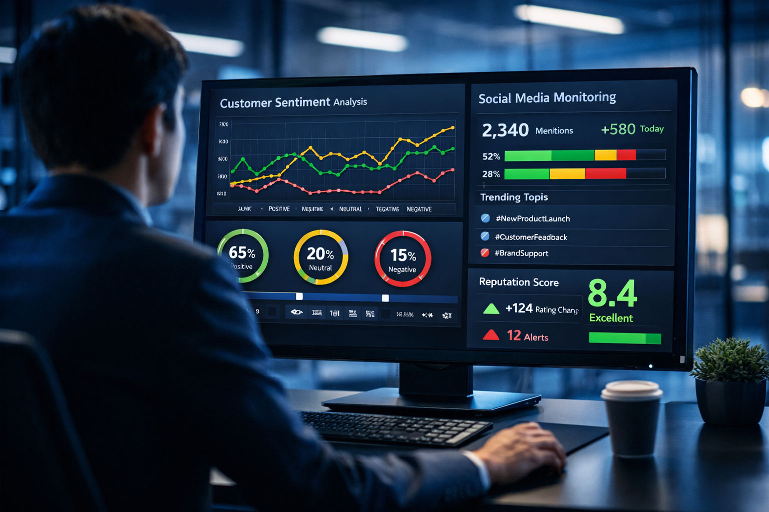 Reputation Intelligence Dashboard